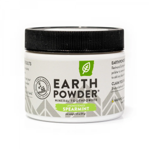 Earthpaste - Earthpowder Spearmint Unsweetened, 51g